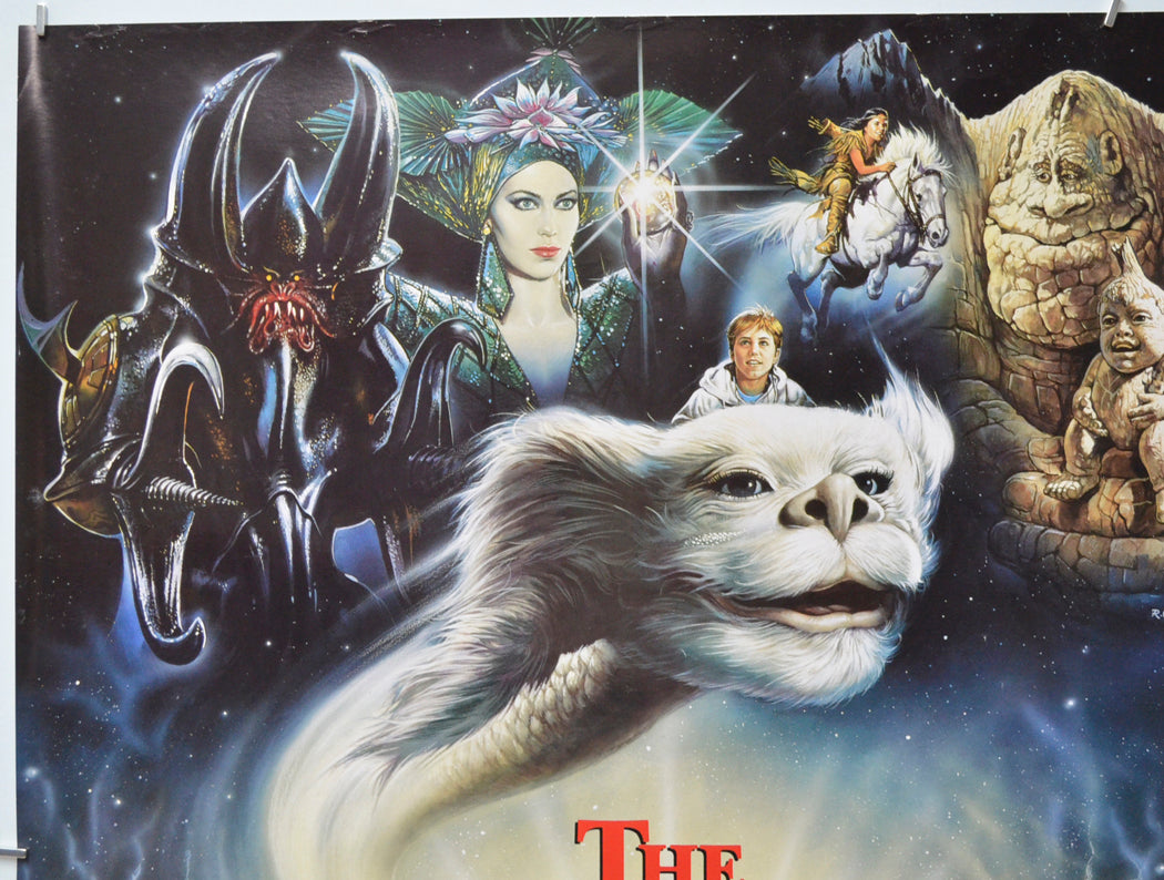 NEVER ENDING STORY II : THE NEXT CHAPTER (Top Left) Cinema Quad Movie Poster 