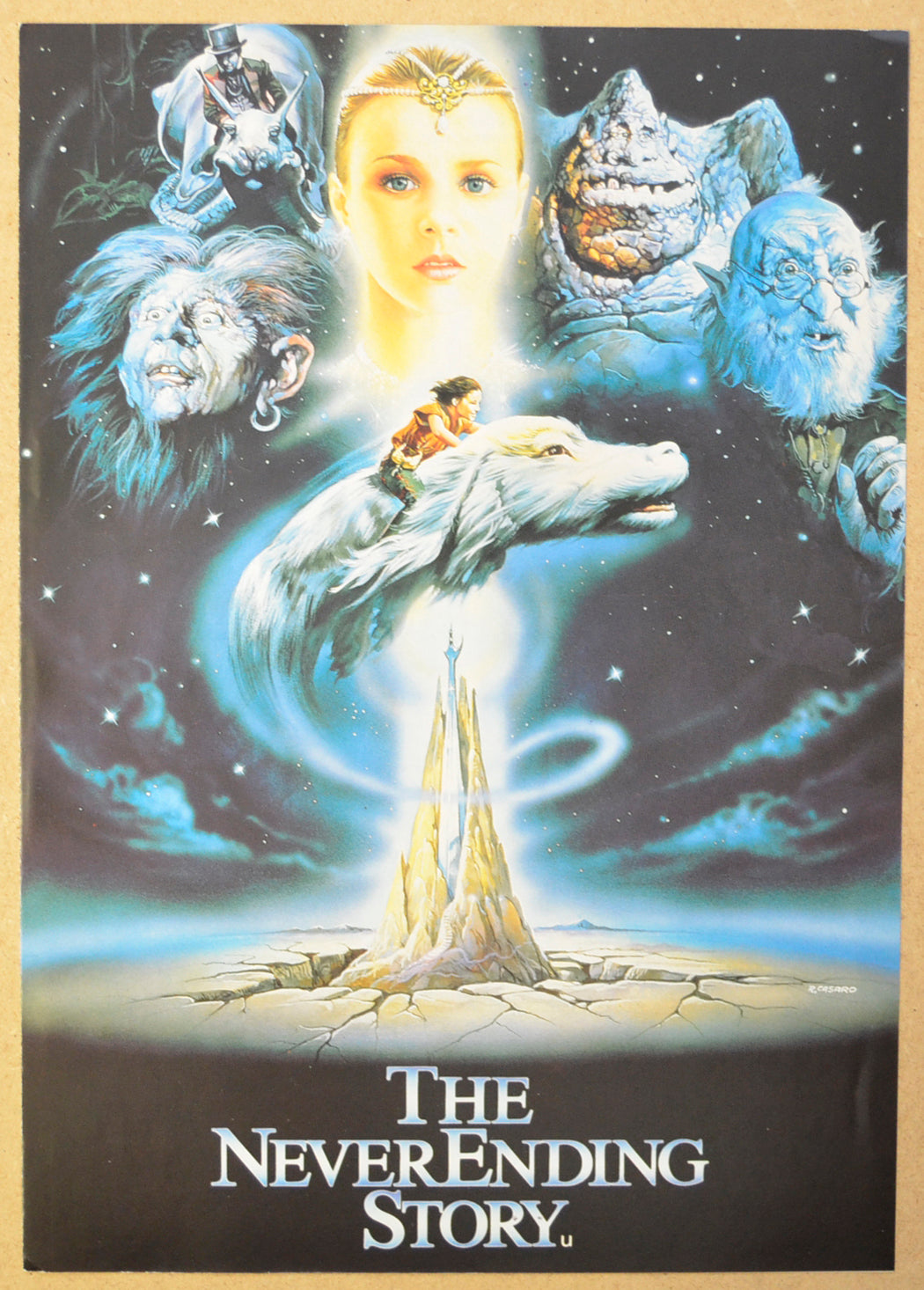 The Never Ending Story Original Cinema Exhibitors Synopsis / Credits Booklet (UK)