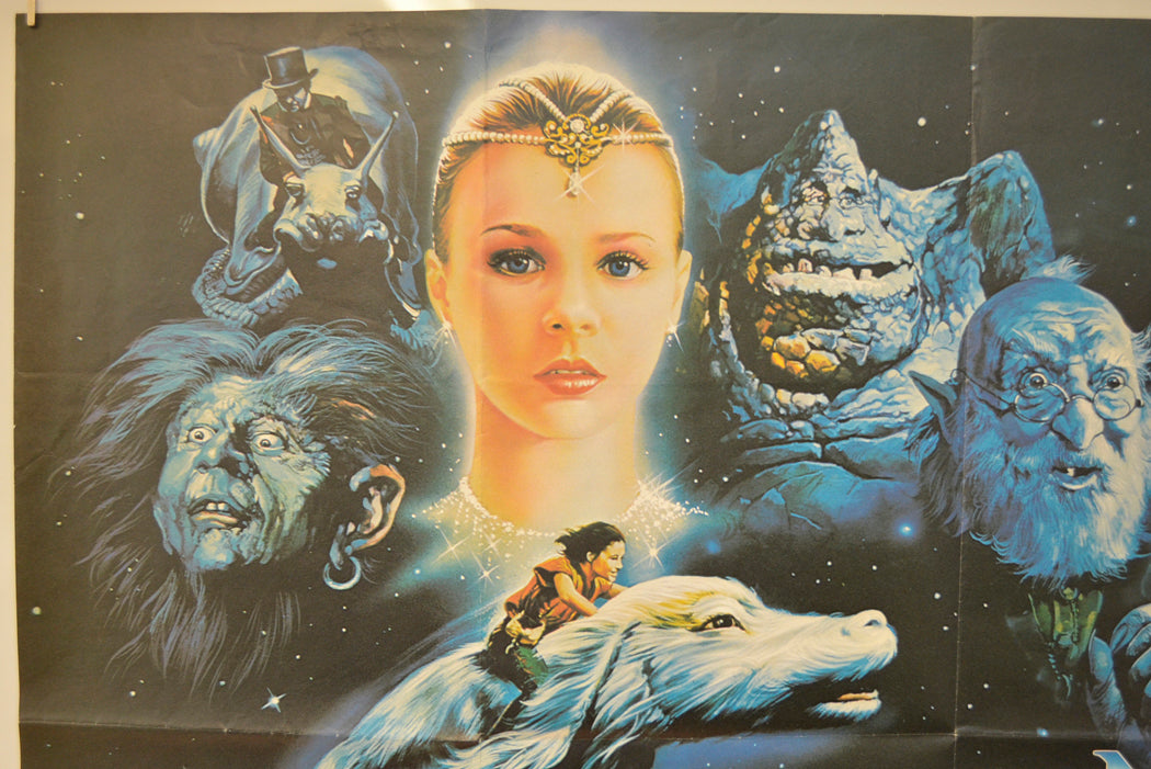 THE NEVER ENDING STORY (Top Left) Cinema Quad Movie Poster 