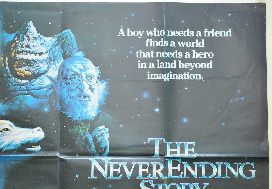 THE NEVERENDING STORY (Top Right) Cinema Quad Movie Poster 