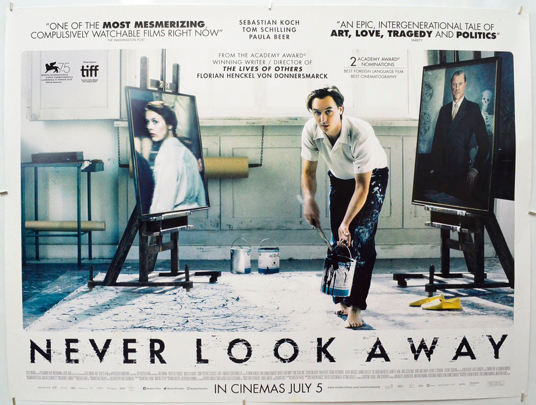 Never Look Away (a.k.a. Werk ohne Autor) Original Quad Poster - Film Poster - Movie Poster