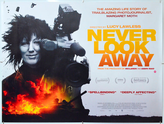 Never Look Away - Original Quad Poster - Film Poster - Movie Poster