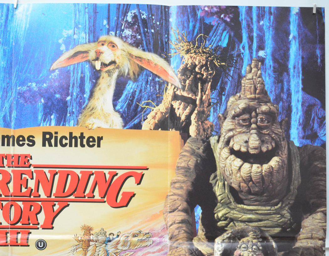 THE NEVER ENDING STORY III (Top Right) Cinema Quad Movie Poster 