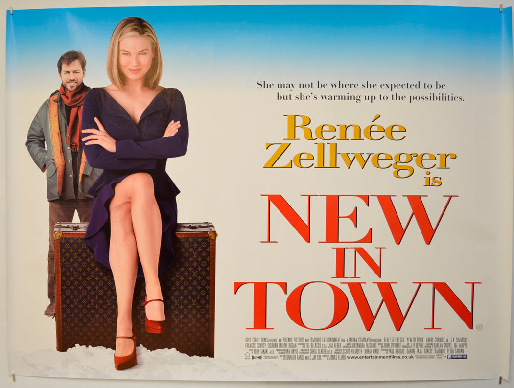 New In Town  Original Quad Poster - Film Poster - Movie Poster