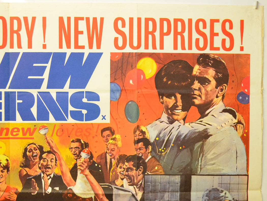 THE NEW INTERNS (Top Right) Cinema Quad Movie Poster 