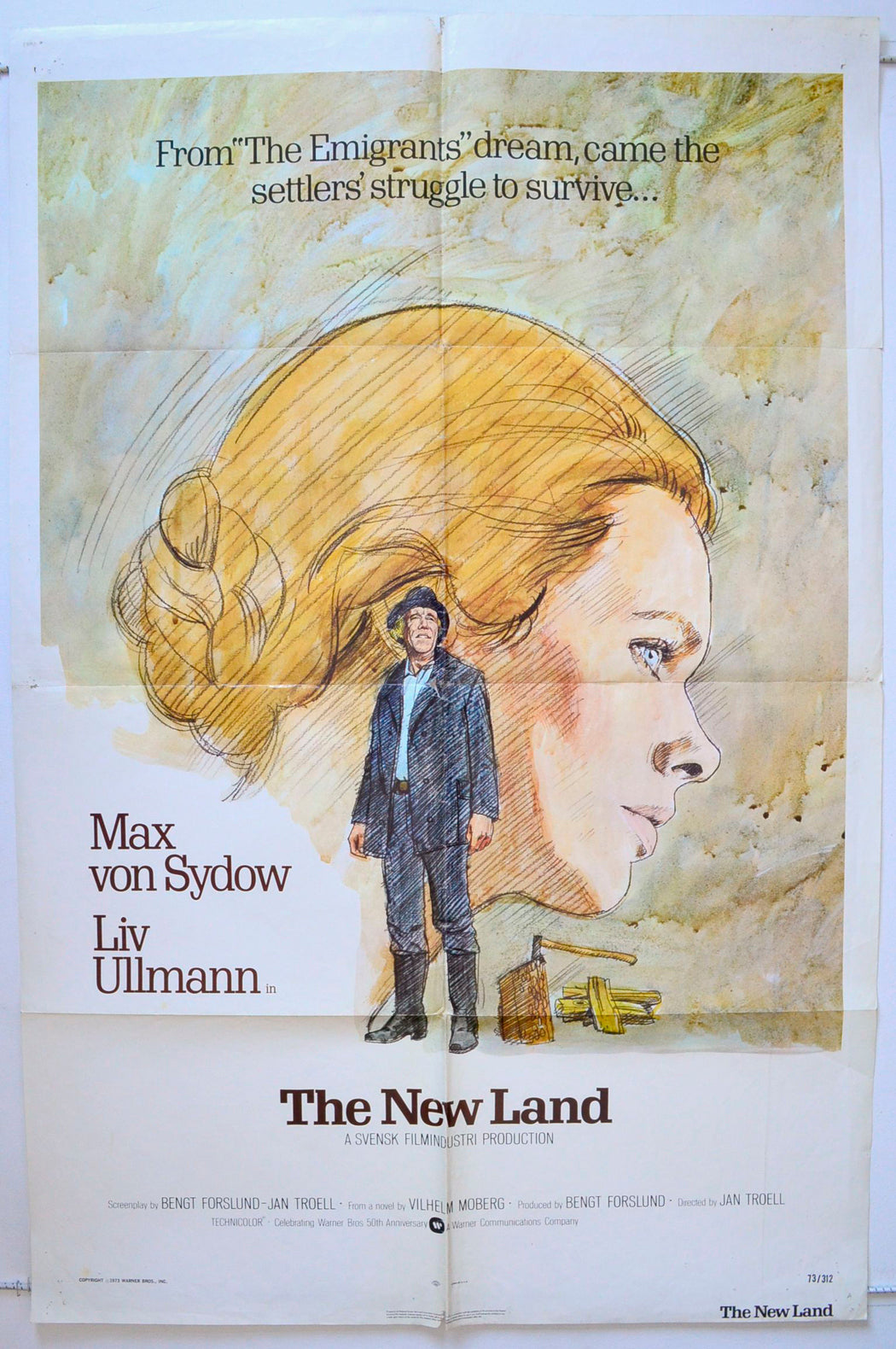 The New Land Original One Sheet Poster - Movie Poster