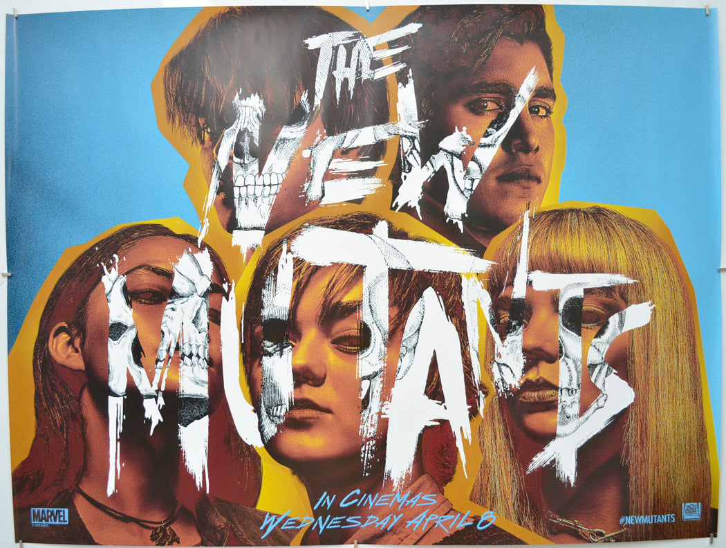 The New Mutants - Original Quad Poster - Film Poster - Movie Poster