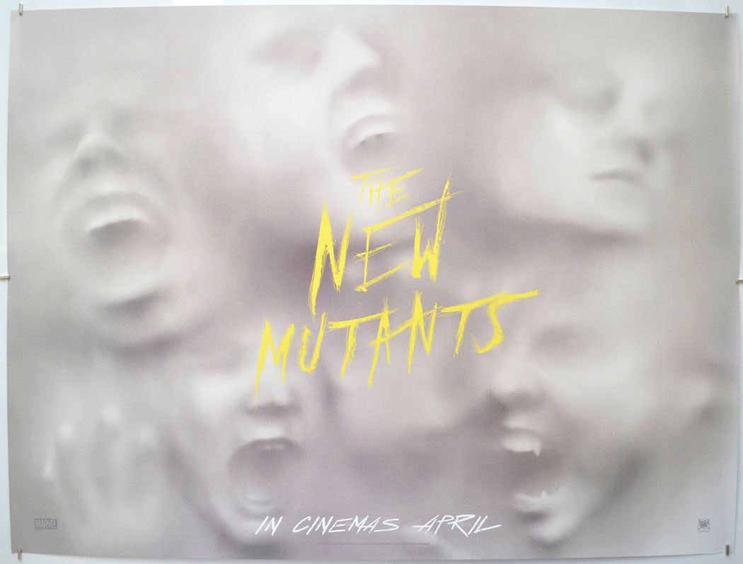 The New Mutants (2018 Teaser / Advance Version) Original Quad Poster - Film Poster - Movie Poster