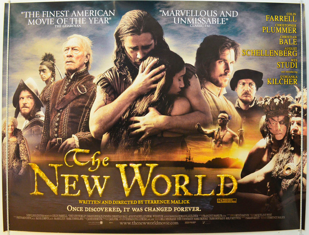 The New World Original British Quad Poster - Film Poster - Movie Poster 