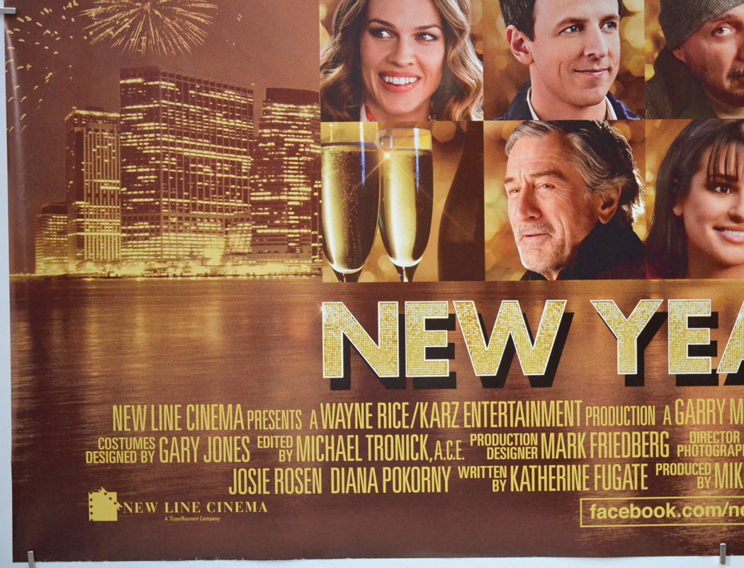 NEW YEAR’S EVE (Bottom Left) Cinema Quad Movie Poster 