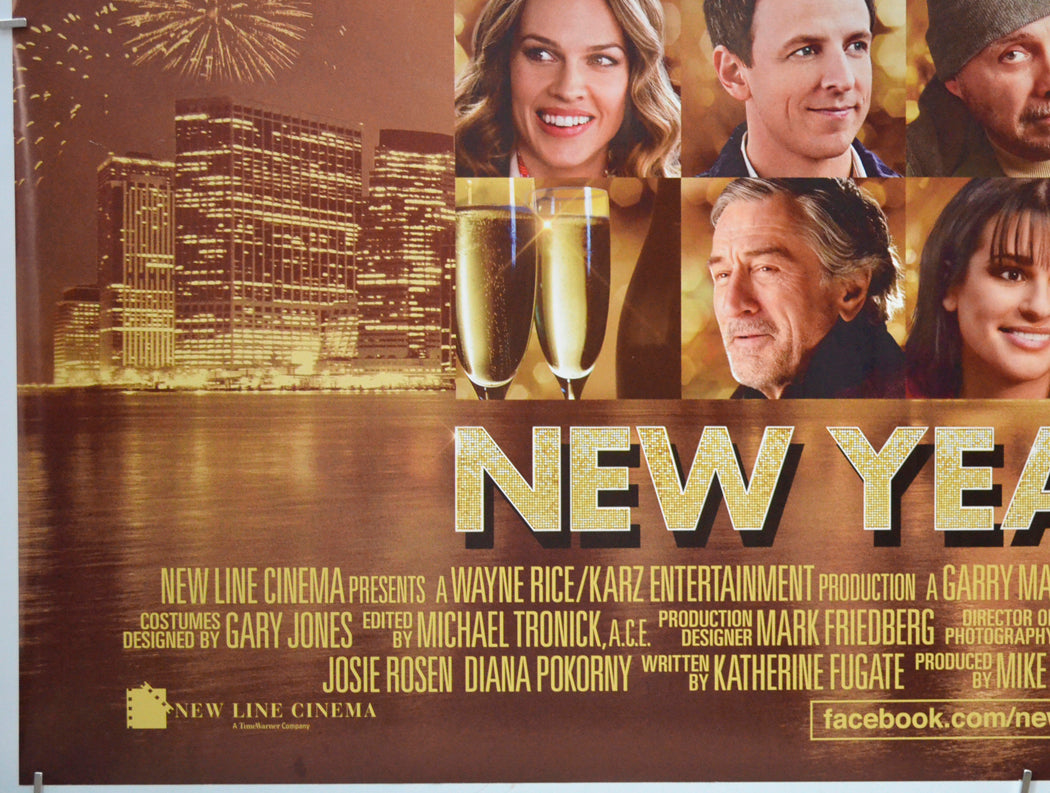 NEW YEAR’S EVE (Bottom Left) Cinema Quad Movie Poster 