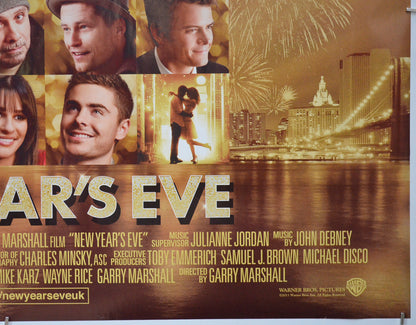 NEW YEAR’S EVE (Bottom Right) Cinema Quad Movie Poster 