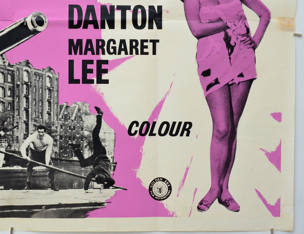 New York Calling Superdragon (Bottom Right) Cinema Quad Movie Poster 