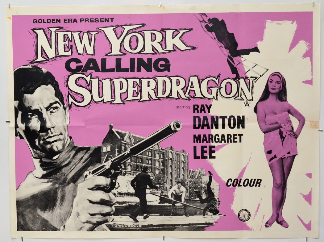 New York Calling Superdragon - Original Quad Poster - Film Poster - Movie Poster