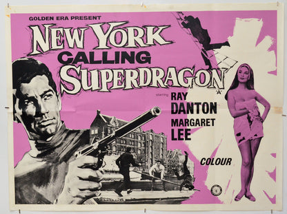 New York Calling Superdragon - Original Quad Poster - Film Poster - Movie Poster