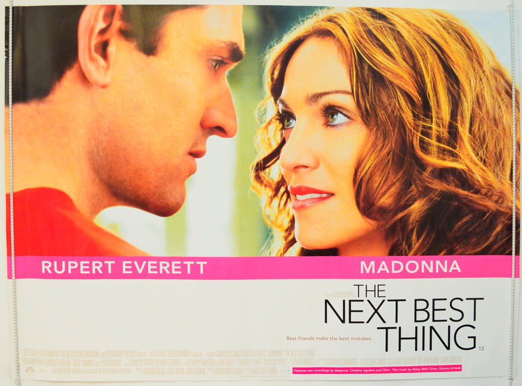 The Next Best Thing Original Quad Poster - Film Poster - Movie Poster  