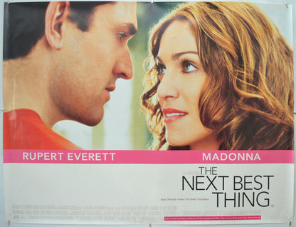 The Next Best Thing Original Quad Poster - Film Poster - Movie Poster