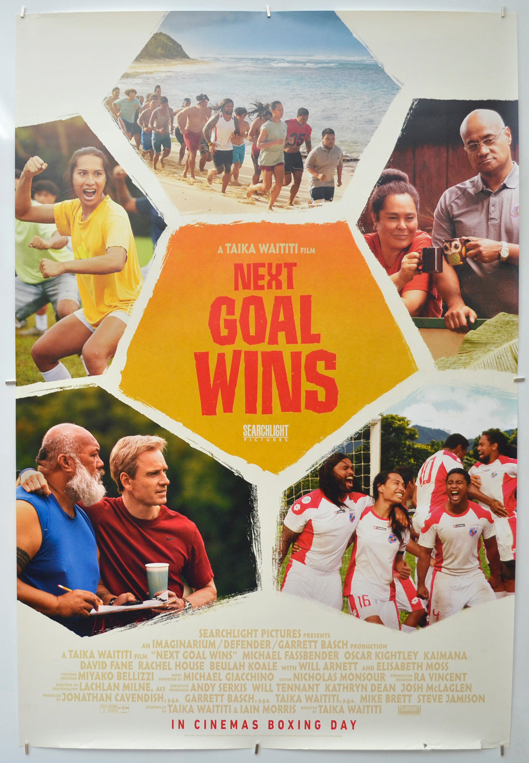 Next Goal Wins Original One Sheet Poster - Film Poster - Movie Poster 