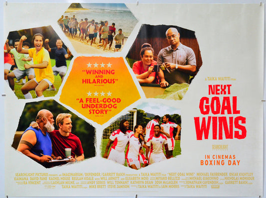 Next Goal Wins - Original Quad Poster - Film Poster - Movie Poster
