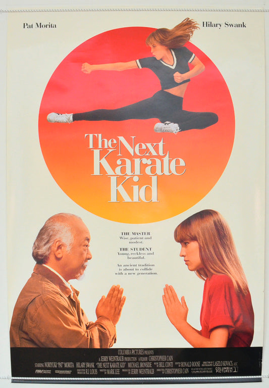 The Next Karate Kid  Original One Sheet Poster - Film Poster - Movie Poster 