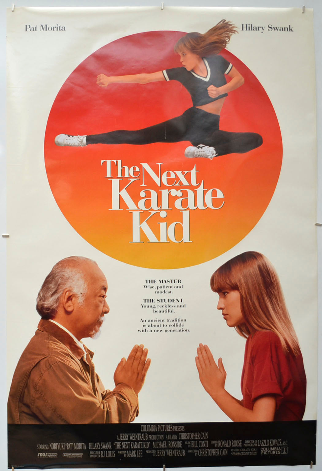 The Next Karate Kid  Original One Sheet Poster - Film Poster - Movie Poster