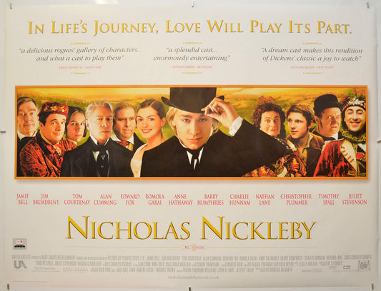 Nicholas Nickleby Original Quad Poster - Film Poster - Movie Poster