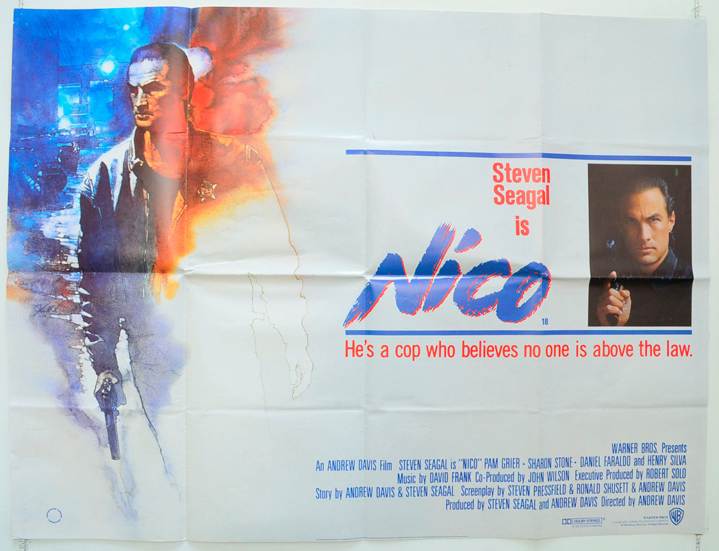 Nico Original Quad Poster - Film Poster - Movie Poster  