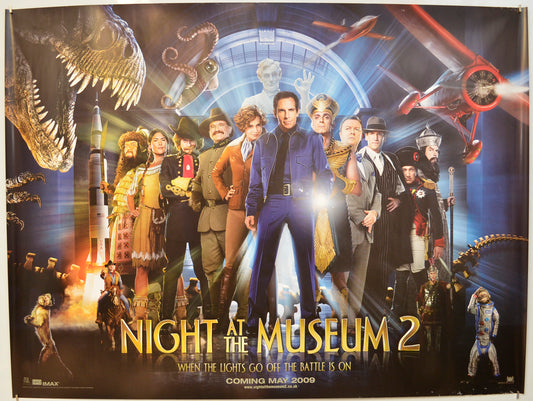 Night At The Museum 2  (Teaser / Advance Version) Original Quad Poster - Film Poster - Movie Poster