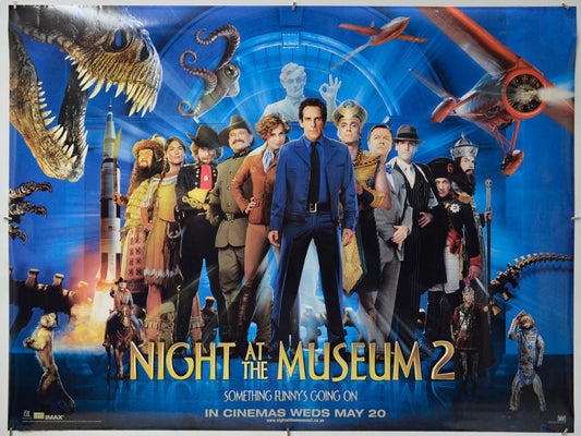 Night At The Museum 2 - Original Quad Poster - Film Poster - Movie Poster