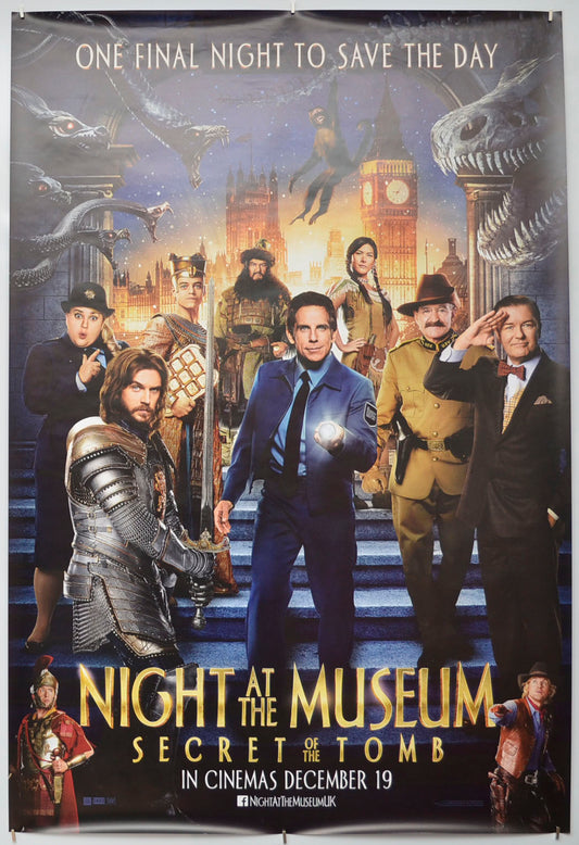 Night At The Museum: Secret Of The Tomb Original One Sheet Poster - Film Poster - Movie Poster