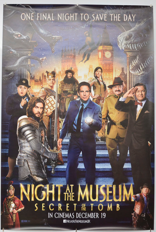 Night At The Museum: Secret Of The Tomb Original One Sheet Poster - Film Poster - Movie Poster