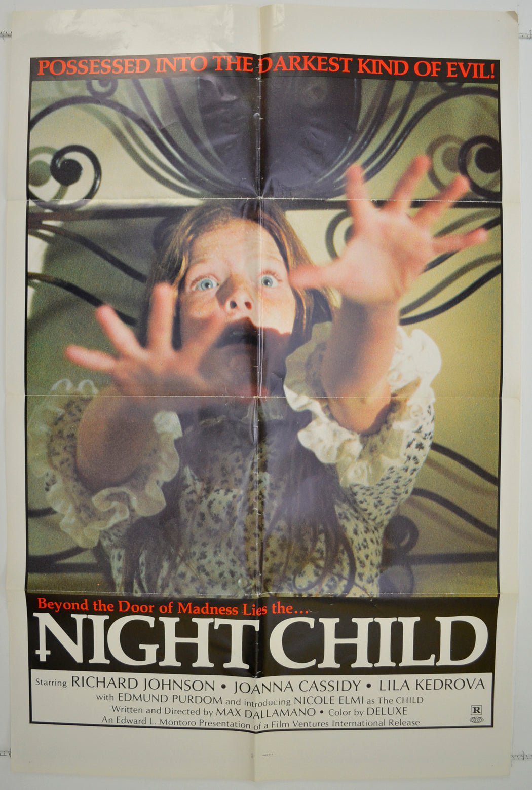 Night Child  (a.k.a. Il medaglione insanguinato)  Original One Sheet Poster - Film Poster - Movie Poster 