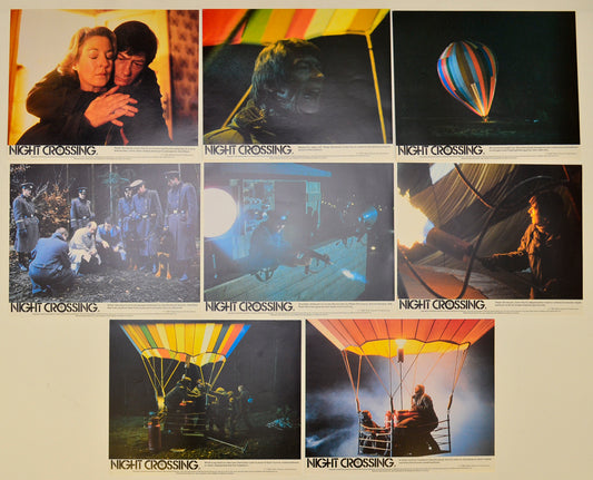 Night Crossing Set of 8 Original Lobby Cards / Colour Front Of House Stills 