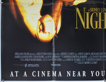 NIGHT FALLS ON MANHATTAN (Bottom Left) Cinema Quad Movie Poster 