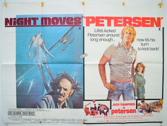 Night Moves / Petersen Original Quad Poster - Film Poster - Movie Poster  