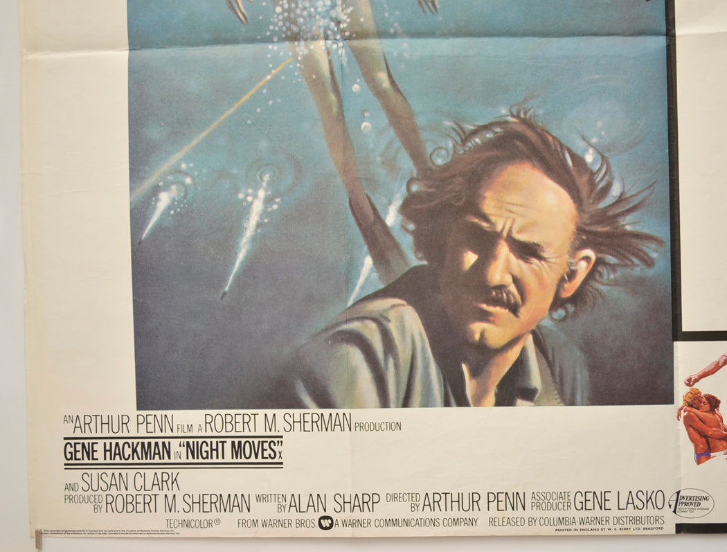 NIGHT MOVES / PETERSEN (Bottom Left) Cinema Quad Movie Poster 