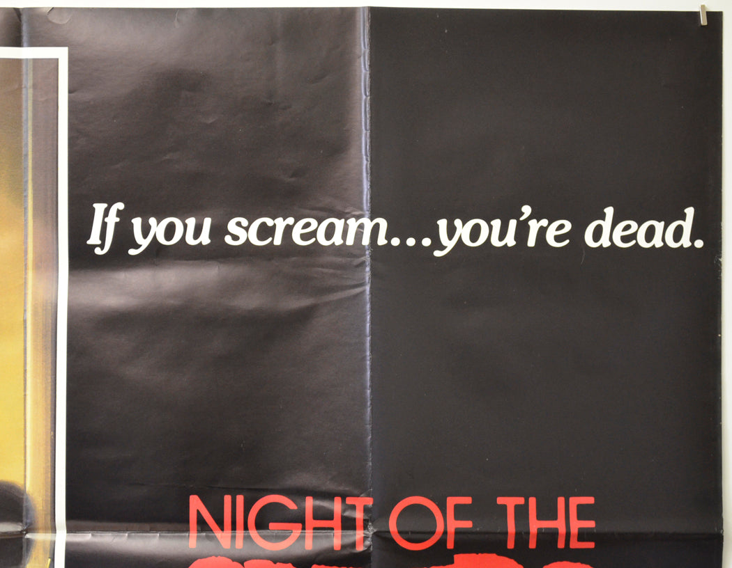 NIGHT OF THE CREEPS (Top Right) Cinema Quad Movie Poster 