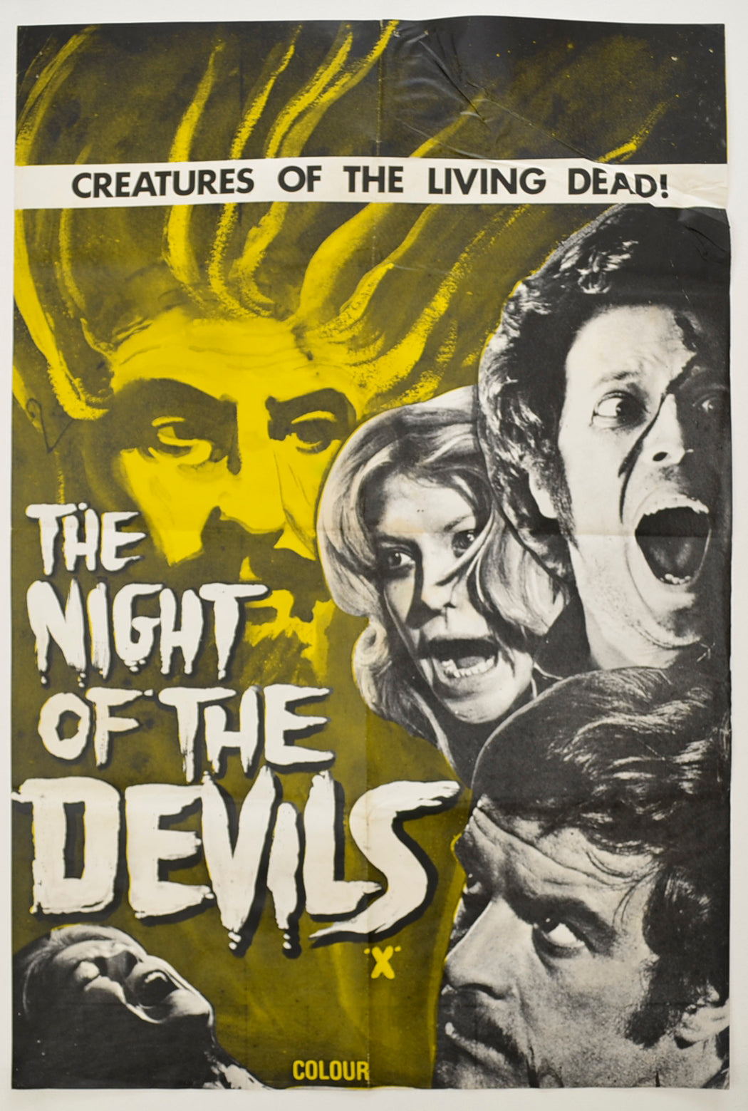 The Night Of The Devils  (a.k.a. La notte dei diavoli)  Original Double Crown Poster - Film Poster - Movie Poster 