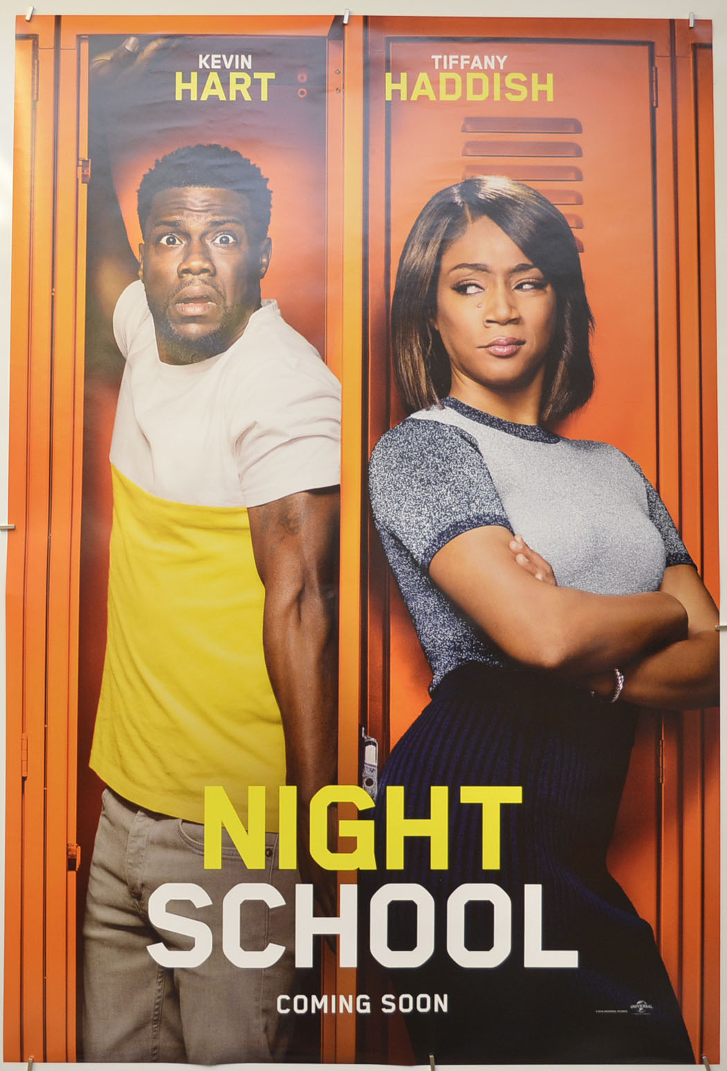 Night School Original One Sheet Poster - Film Poster - Movie Poster