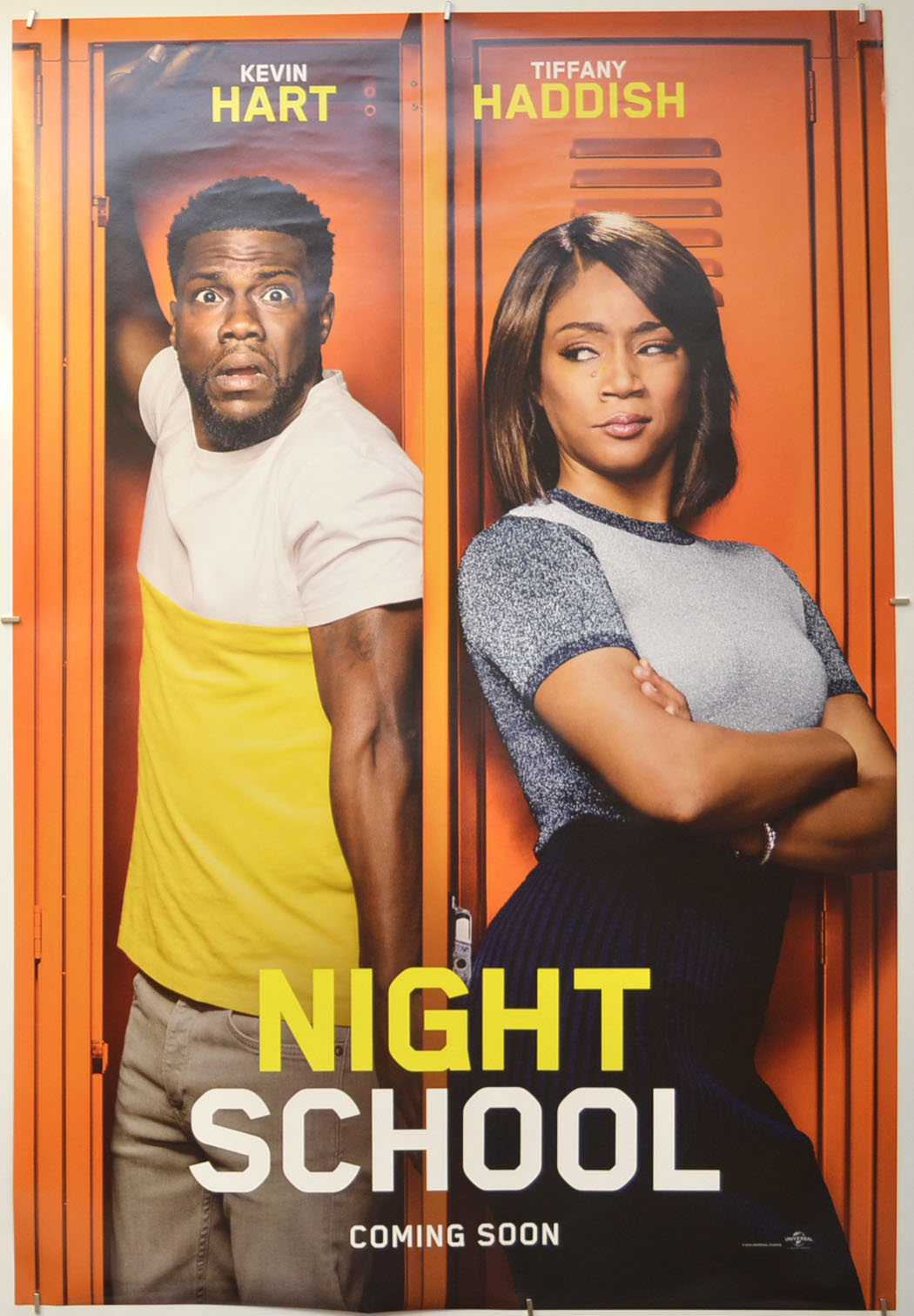 Night School Original One Sheet Poster - Film Poster - Movie Poster