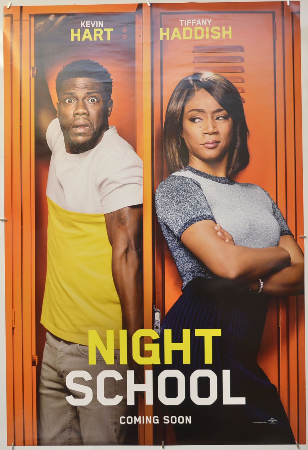 Night School Original One Sheet Poster - Film Poster - Movie Poster