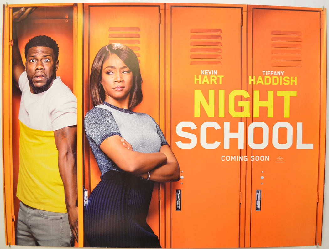 Night School (Teaser / Advance Version)  Original Quad Poster - Film Poster - Movie Poster