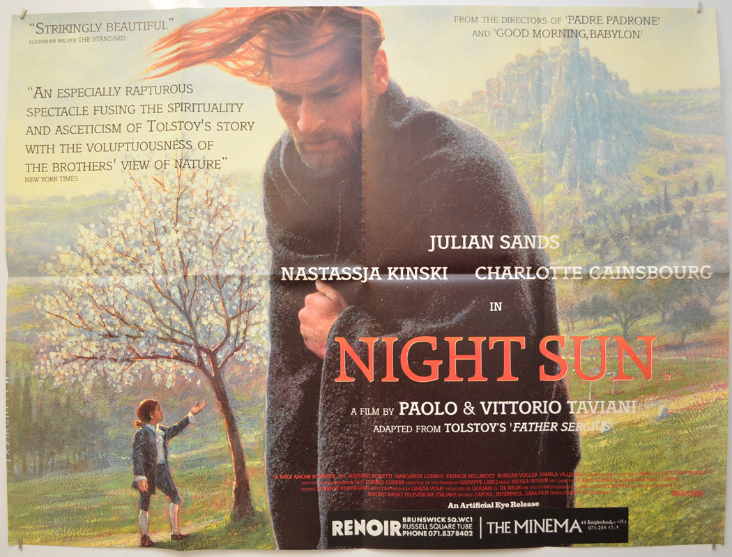 Night Sun (a.k.a. Il sole anche di notte) Original Quad Poster - Film Poster - Movie Poster