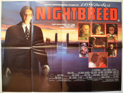 Nightbreed  Original Quad Poster - Film Poster - Movie Poster