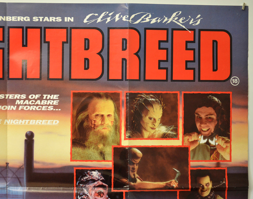 NIGHTBREED (Top Right) Cinema Quad Movie Poster 