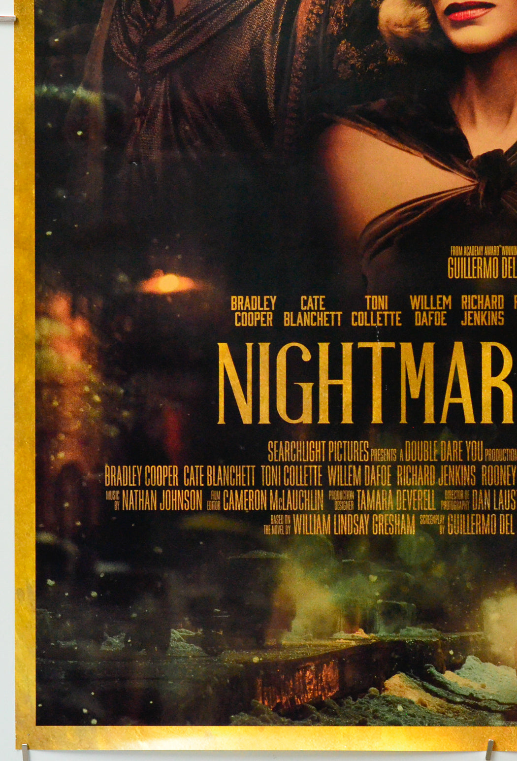 Nightmare Alley (Bottom Left) Cinema One Sheet Movie Poster 