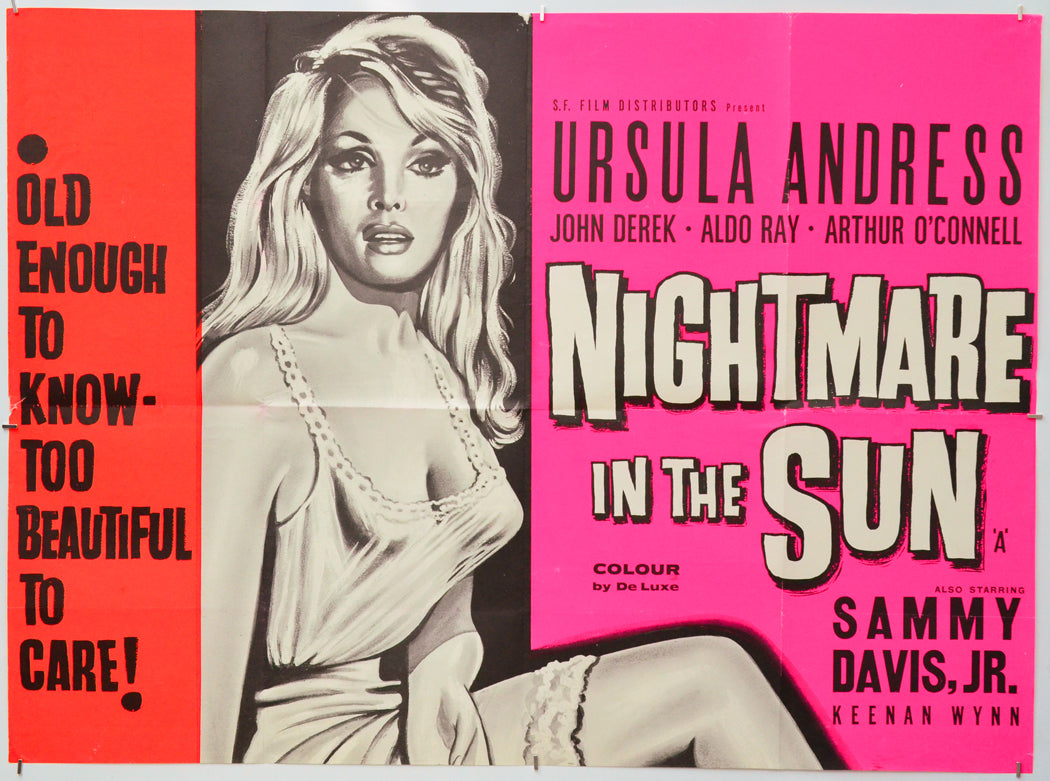Nightmare In The Sun - Original Quad Poster - Film Poster - Movie Poster