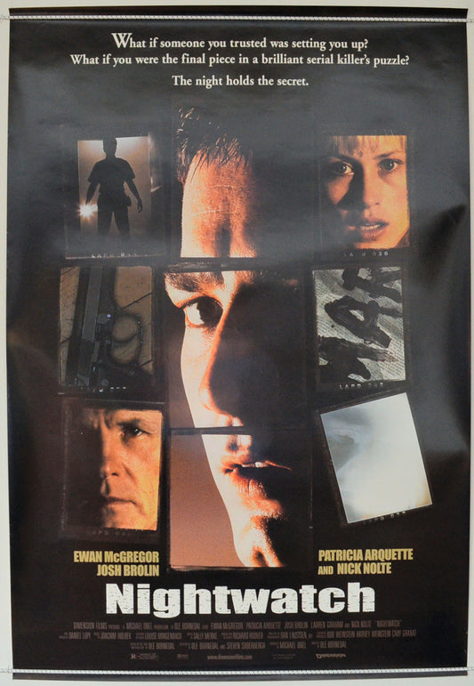 Nightwatch  Original One Sheet Poster - Film Poster - Movie Poster 