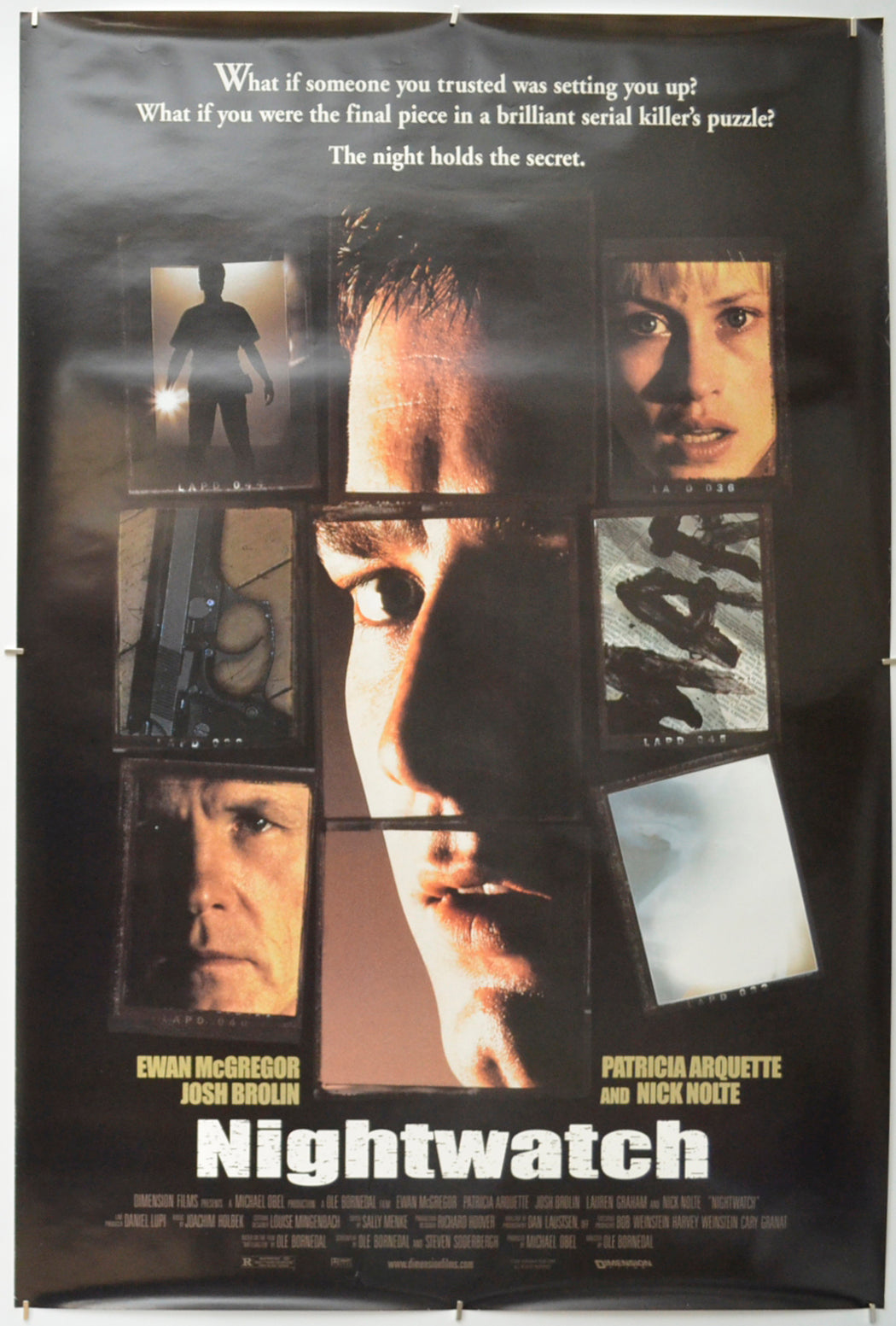 Nightwatch Original One Sheet Poster - Film Poster - Movie Poster