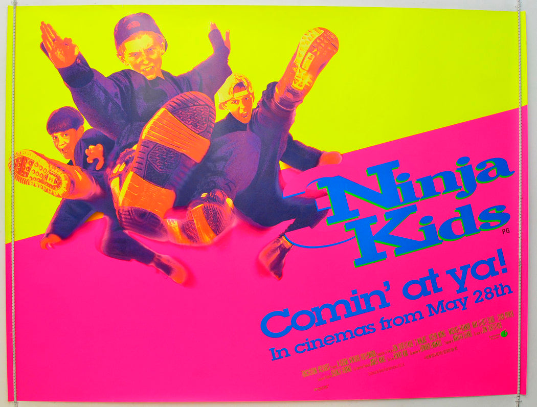 Ninja Kids  Original British Quad Poster - Film Poster - Movie Poster